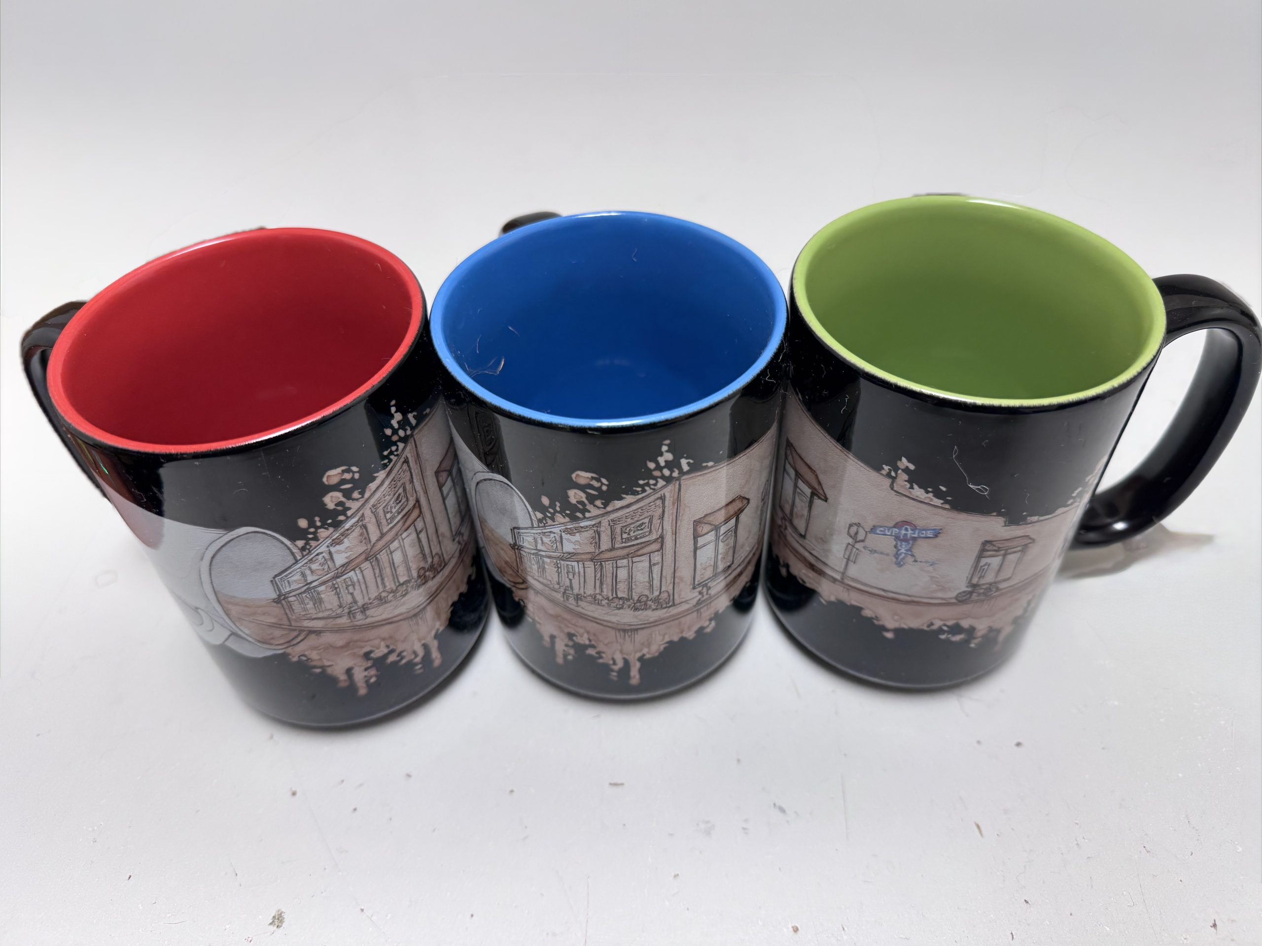 Coffee Spill Art Mug